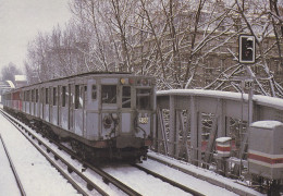 METRO - Rame Sprague Sur La Ligne N° 2 Le 13 Février 1978 - Très Bon état - Métro