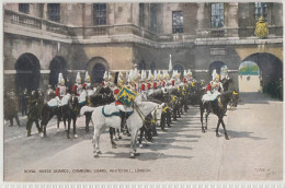 ROYAL HORSE GUARDS - CHANGING THE GUARD - WHITEHALL - Whitehall