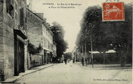 ++ 74 ++ Haute Savoie - La Rue De La République - La Place De L' Hôtel De Ville - Faverges