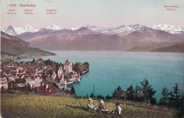 Oberhofen -   Postcard  Used   ( L 324 ) - Oberhofen Am Thunersee