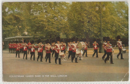 COLDSTREAM GUARDS BAND IN THE MALL - LONDON - Whitehall