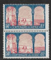 France N°263b** + 263 Variété AlCERIE Cote 207€. - Unused Stamps