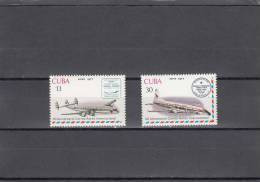 Cuba Nº A265 Al A266 - Airmail