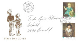 Norge Norway 1979 International Year Of The Child., Mi 793-794, FDC - Lettres & Documents