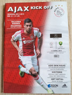 Programme Ajax - ADO Den Haag - 13.4.2014 - Holland - Program - Football - Ricardo Kishna - Habillement, Souvenirs & Autres