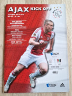 Programme Ajax - NEC Nijmegen - 3.5.2014 - Holland - Program - Football - Kolbeinn Sigthorsson - Habillement, Souvenirs & Autres