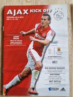 Programme Ajax - Go Ahead Eagles - 25.10.2014 - Holland - Program - Football - Arek Milik - Habillement, Souvenirs & Autres