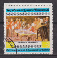 1978 Äquatorial-Guinea, Yt:GQ PA115-B°, Coronation Of King Edward VII,  Elizabeth II, 25th Coronation (VI) - Guinée Equatoriale