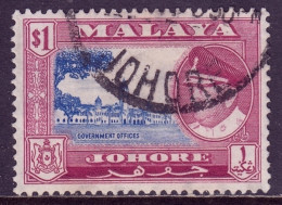 Malaya (Johore) - Scott #166 - Used - SCV $6.00 - Johore