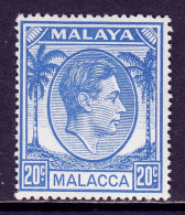 Malaya (Malacca) - Scott #25 - MH - Pencil On Reverse - SCV $7.50 - Malacca