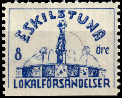 SUÈDE / SWEDEN - Local Post ESKILSTUNA 8öre Blue (imperf At Bottom) - Mint NH** - Local Post Stamps