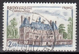 FRANCE 2251,used,falc Hinged - Châteaux