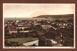 (RECTO / VERSO) GERNSEY EN 1949 -  N° 1683 - VIEW FROM VALE MILL OF BELLE GREVE BAY - FORMAT CPA - Guernsey