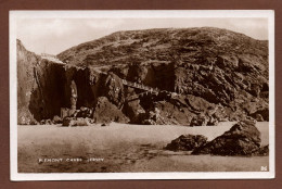 (RECTO / VERSO) JERSEY - PLEMONT CAVES EN 1948 - CARTE PHOTO FORMAT CPA - Plemont