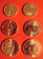 Latvia / Lettonia / Lettland 2014 EURO COIN  1 ; 2 ; 5 Euro Cents  UNC - Latvia