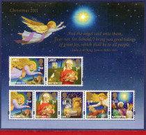 Ref. IN-V2011-2 GREAT BRITAIN 2011 - RELIGION, ANGELS,SOUVENIR SHEET MNH, CHRISTMAS 7V - Unclassified