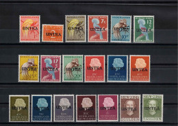 UN Interim Administration Mission In Netherlands New Guinea - UNTEA Complete Set Postfrisch / MNH - Ungebraucht