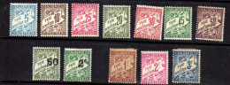 Algerie (1926-28) -  Timbres-Taxe - Neufs* - MH - Portomarken