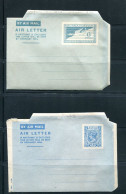 Burma 2 Postal Stationary Wrappers Air Letter Mint 14814 - Burma (...-1947)