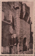 Cpa 34 Saint Pons De Mauchiens Ancienne Porte Du Château Féodal - Saint-Pons-de-Mauchiens