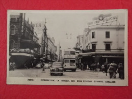 Australia Adelaide  Intersection Of Rundle And King William Streets P1858 Sent 1950 - Adelaide