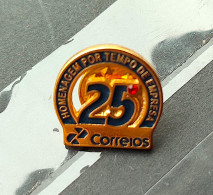 Pin Broche Correios 25 Anos - Broschen