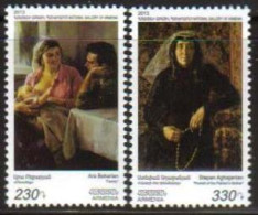 Armenia MNH Cat# 640-641 Paintings From The National Gallery Set Of 2 Stamps Scott  Free Shipping - Armenia