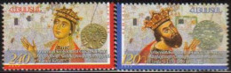 Armenia MNH Cat# 656-657 Cilician Kingdom Of Armenia MNH Set Of 2 Stamps Scott #979-980 Free Shipping - Armenia