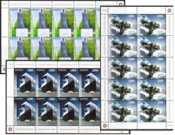 Armenia MNH Cat# 680-682 Genocide Monuments Complete Sheets Of 10 View The Image Free Shipping - Armenia