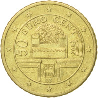 Autriche, 50 Euro Cent, 2002, TTB, Laiton, KM:3087 - Autriche