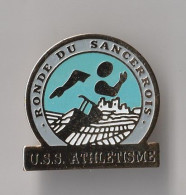 PIN'S THEME   SPORT  ATHLETISME   SANCERRE  RONDE DU SANCERROIS - Athlétisme