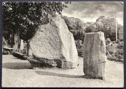 Denmark  Cards   The Rune Stone, Jelling   27-12-1962 JELLING( Lot 1654 ) - Storia Postale