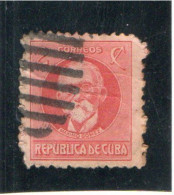 CUBA  1917  Y.T. N° Maximo Gomez  Oblitéré - Oblitérés