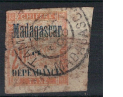 MADAGASCAR         N°  YVERT  N° TAXE 3 ( 2° Choix ) OBLITERE   ( OB 7/58  ) - Timbres-taxe