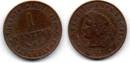 MA 20914  /  1 Centime 1891 A TTB - 1 Centime