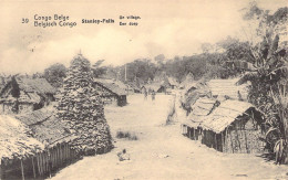 CONGO - Stanley Falls - Un Village - Carte Postale Animée - Sonstige & Ohne Zuordnung