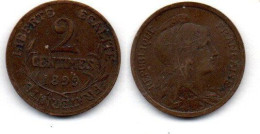 MA 20915  /   2 Centimes 1899 TB - 2 Centimes