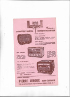 Buvard Ancien Radio électricité Marquett La Nouvelle Gamme à Expansion Acoustique - Elektriciteit En Gas