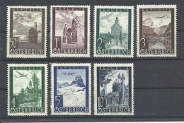 AUSTRIA  YVERT  AEREO   47/53   MNH  ** - Autres & Non Classés