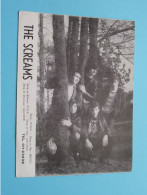 The SCREAMS > Fan Kaart ( Zie / Voir Scans ) Muziekhandel JACKY CLAES Hasselt ! - Chanteurs & Musiciens