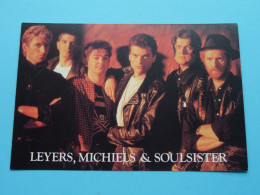 LEYERS, MICHIELS & SOULSISTER > Fan Kaart ( Zie / Voir Scans ) Heat The Album ( EMI ) ! - Chanteurs & Musiciens