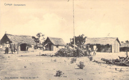 CONGO - Campement - Carte Postale Animée - Altri & Non Classificati