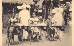 CONGO - La Leçon De Couture - Mission Des Filles De La Charité - Carte Postale Animée - Autres & Non Classés