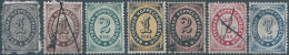 Russia - Russie - Russland,(Levant)1872/1890 Russian Post Office Of The Turkish Empire,Different Values Used And Mint - Turkish Empire