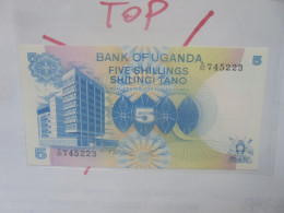 OUGANDA 5 SHILLINGS 1979 Neuf/UNC (B.29) - Oeganda