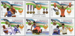 687626 MNH UZBEKISTAN 2022 24 JUEGOS OLÍMPICOS DE INVIERNO, BEIJING 2022 - Judo