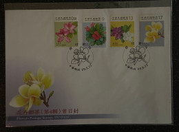 FDC Taiwan 2010 Flower Stamps (IV)  Flora Plant - FDC