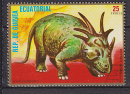 1978 Äquatorial-Guinea, Mi:GQ 1357, Yt:GQ PA113-A, Styracosaurus,  Prehistoric Animals (I) - Guinée Equatoriale