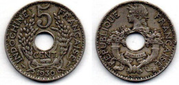 MA 20971 / Indochine - Indochina 5 Cents 1930 TB - Indochine