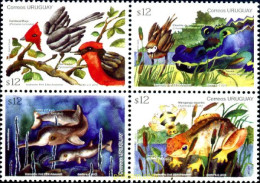 296421 MNH URUGUAY 2012 FAUNA - Arañas